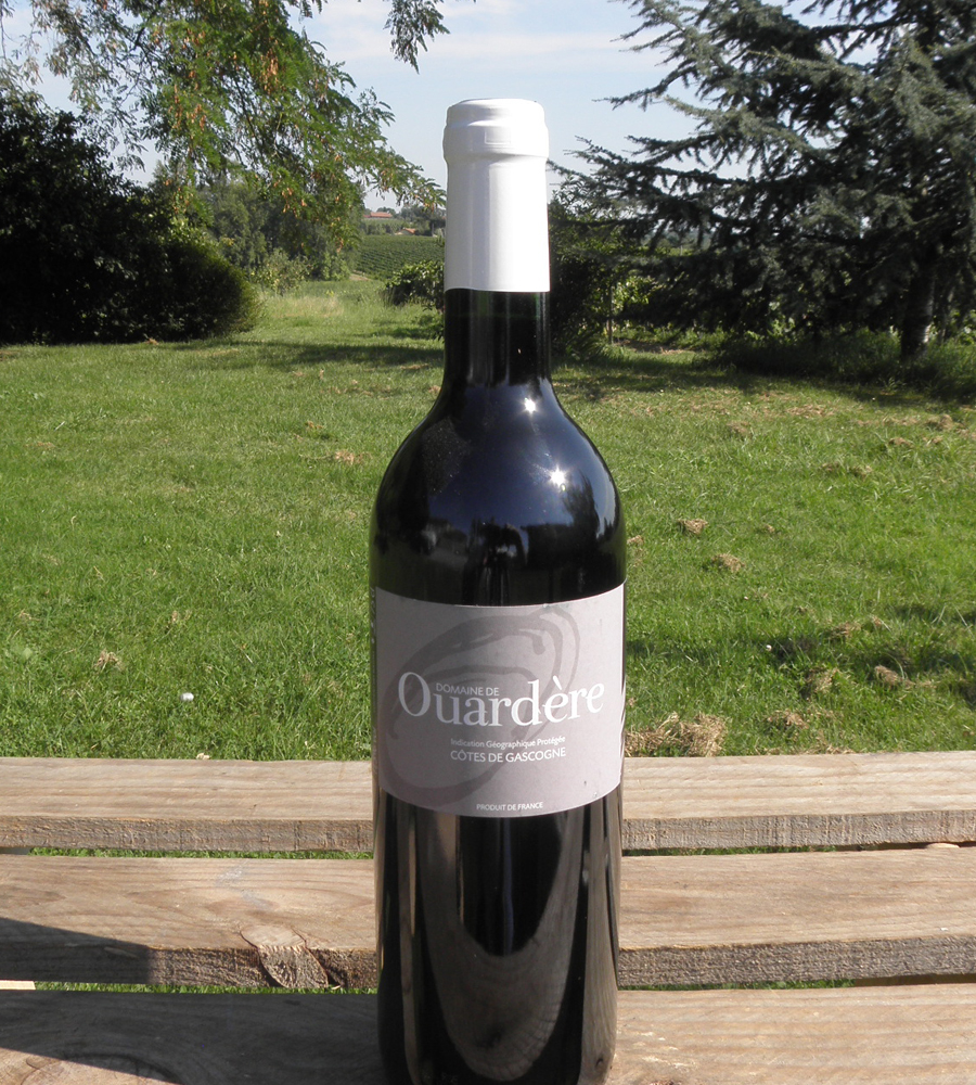 Vin rouge Ouardère IGP Côtes de Gascogne